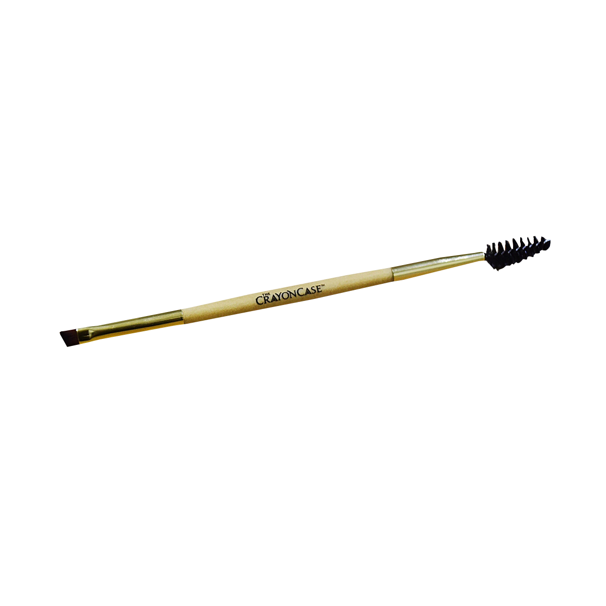 Professional Double Brow Brush for Perfect Eyebrow Shaping - Waterproof & Long-Lasting - Ideal for Makeup Artists & Beauty Enthusiasts - Great for Salon, Home Use & Travel Makeup Kits