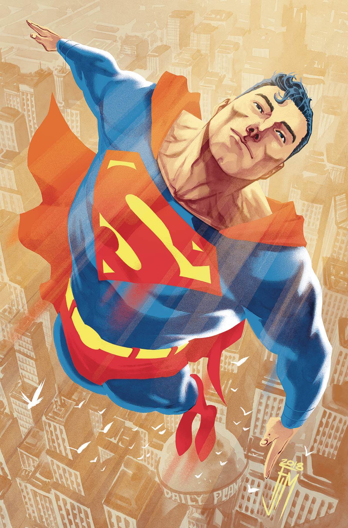 ACTION Comics #1010 B Variant Cover by Francis Manapul - DC Comics (2019) | Superhero Comic Book Collectible for Fans & Display