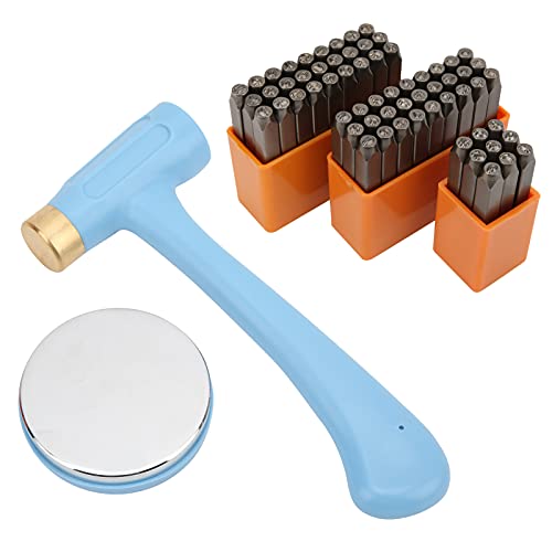 Metal Letter Punch Set - Durable Jewelry Making Stamps for DIY & Crafting