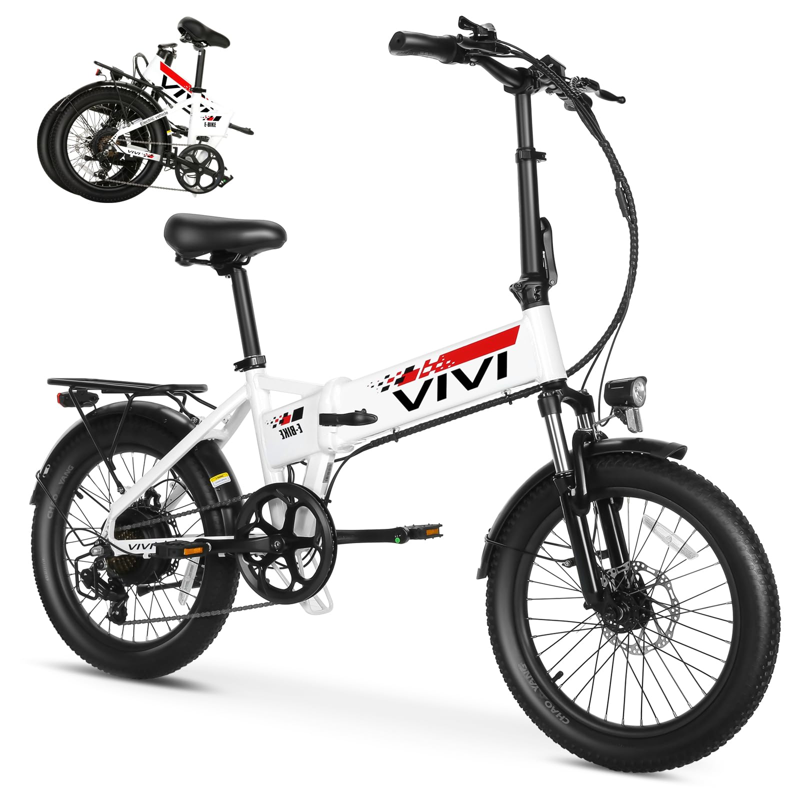 Vivi 750W Folding Electric Bike - 20