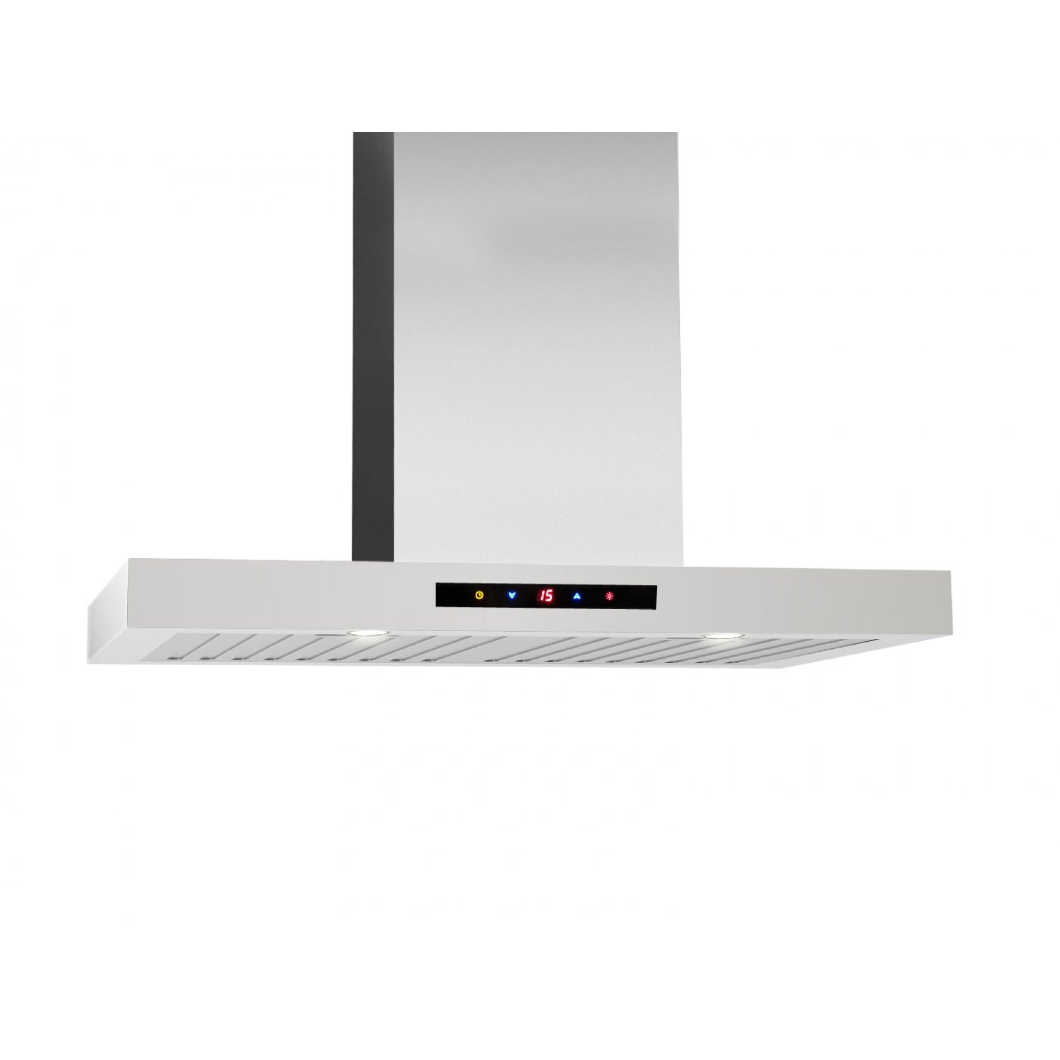 30 Inch WRC430 Stainless Steel Wall Mount Range Hood with LED Lights - Powerful Kitchen Ventilation for Smoke & Odor Removal - Perfect for Home Cooking, Grilling, and Baking