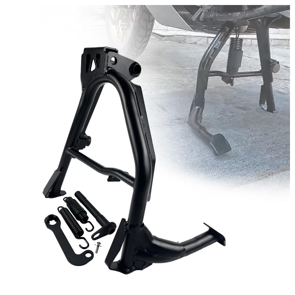 2023-2024 Honda XL750 Transalp Motorcycle Center Stand - Heavy Duty Steel Parking Stand & Frame Rack for Stable Parking & Maintenance - Perfect for Garage, Road Trips & Off-Road Adventures