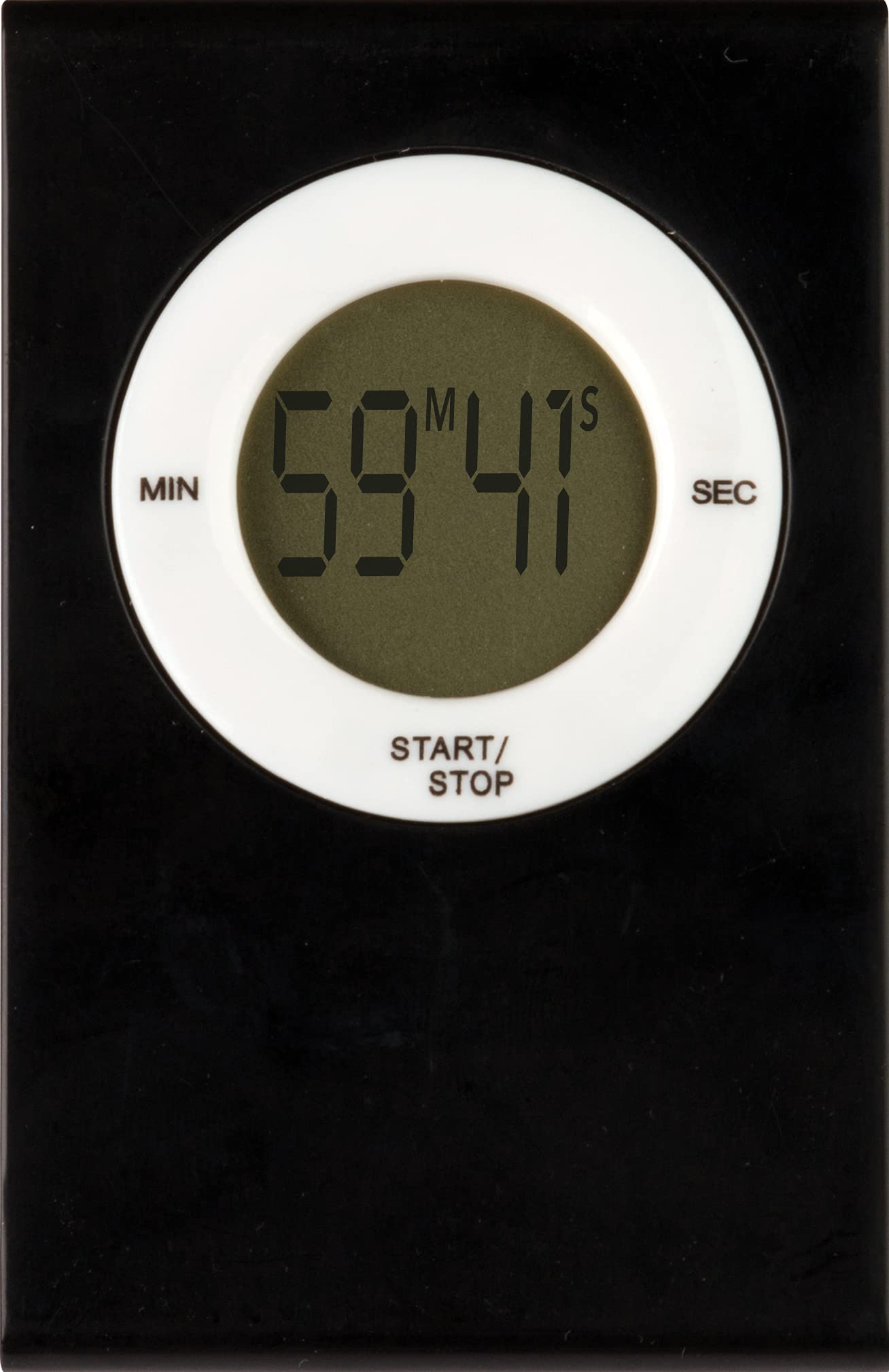 Teacher Created Resources Magnetic Digital Timer - Black (20717) | Countdown Timer for Classroom, Kitchen, Office & Home Use | Perfect for Teachers, Students & Professionals