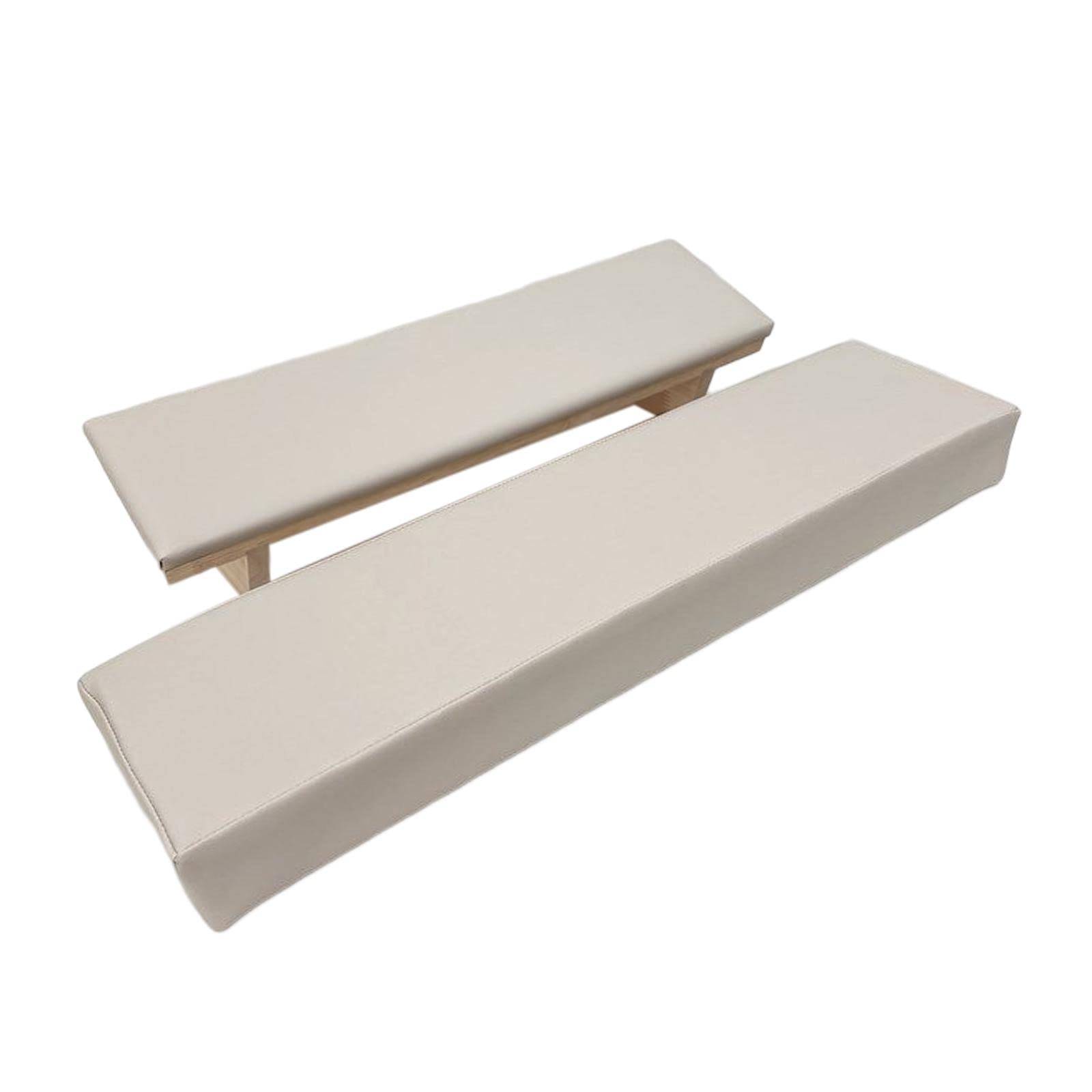 Colcolo Washable Nail Arm Rest - Professional Stable Nail Technician Accessories, Easy to Clean Resistant Nail Mat Pad for Table (Coffee Color) | Perfect for Home Salon, Manicure & Pedicure Services