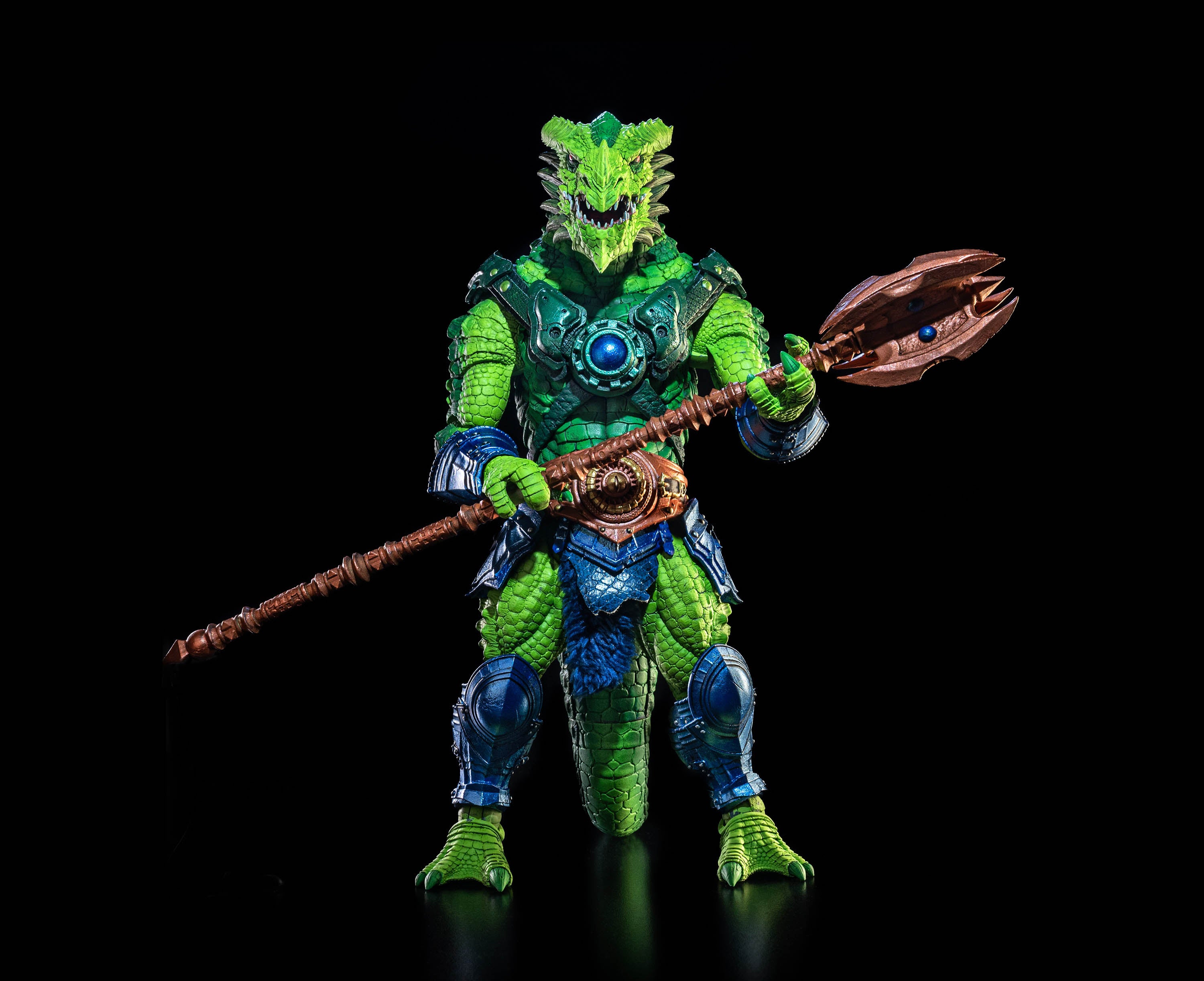 Four Horsemen Studio Mythic Legions 1/12 Scale 6-Inch Action Figure - Cosmic Legions Outpost Zaxxius Sskur'ge Collectible Toy for Display & Role-Playing Games
