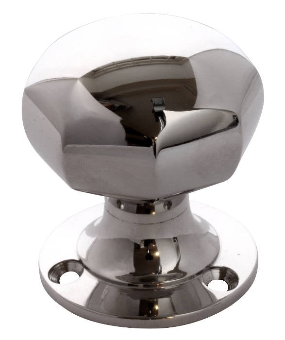 Dörrknopp Oktagon Nickel Cabinet Knob - Elegant Hardware for Kitchen, Bathroom & Furniture Upgrade