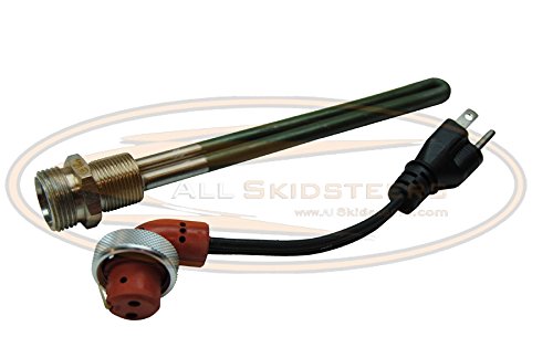 Deutz Engine Block & Oil Pan Heater for Bobcat® Skid Steers - OEM 6725971 Replacement - Winter Cold Weather Engine Protection for Construction & Farming Equipment