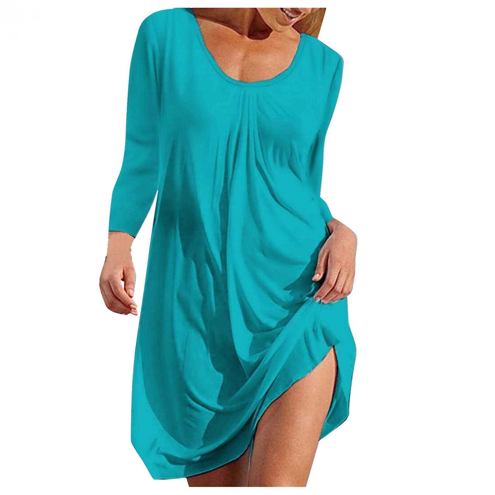 Women's Summer Sleeveless Mini Dress with Butterfly Print - Casual Beach Sundress & Loose Tank Dress for Hot Weather - Perfect for Vacation, Pool Party and Outdoor Activities