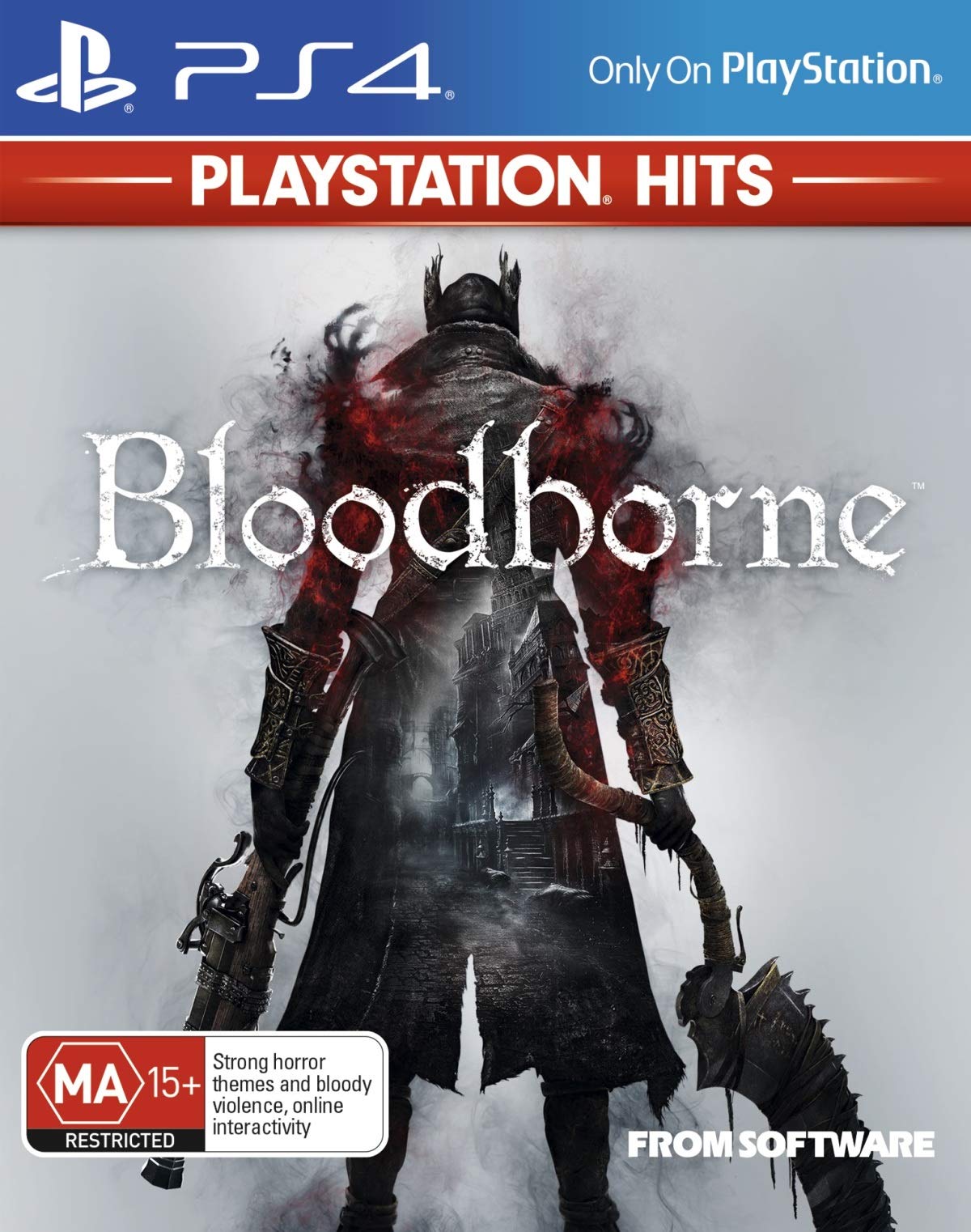 Bloodborne - PS4 Game for Playstation 4 | Action RPG Adventure with Challenging Combat | Perfect for Horror Fans & Dark Fantasy Gamers