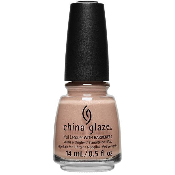 China Glaze Nail Polish - Beach Buff #84651 (0.5 oz) - Perfect for Summer Nails, Beach Vacations & Pedicures