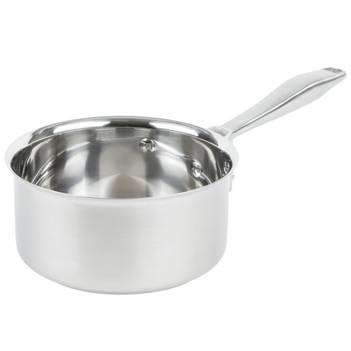 Vollrath Intrigue 2.25 Quart Stainless Steel Sauce Pan - Professional Grade Cookware for Home & Restaurant Use, Perfect for Sauces, Soups & Melting Butter