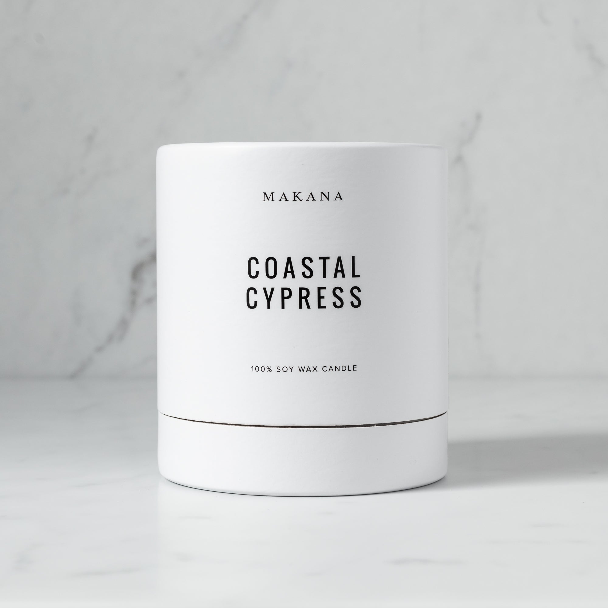 Coastal Cypress Classic Scented Candle - Natural Soy Wax Aromatherapy for Home, Office & Relaxation | Long-Lasting Fragrance for Stress Relief & Cozy Ambiance