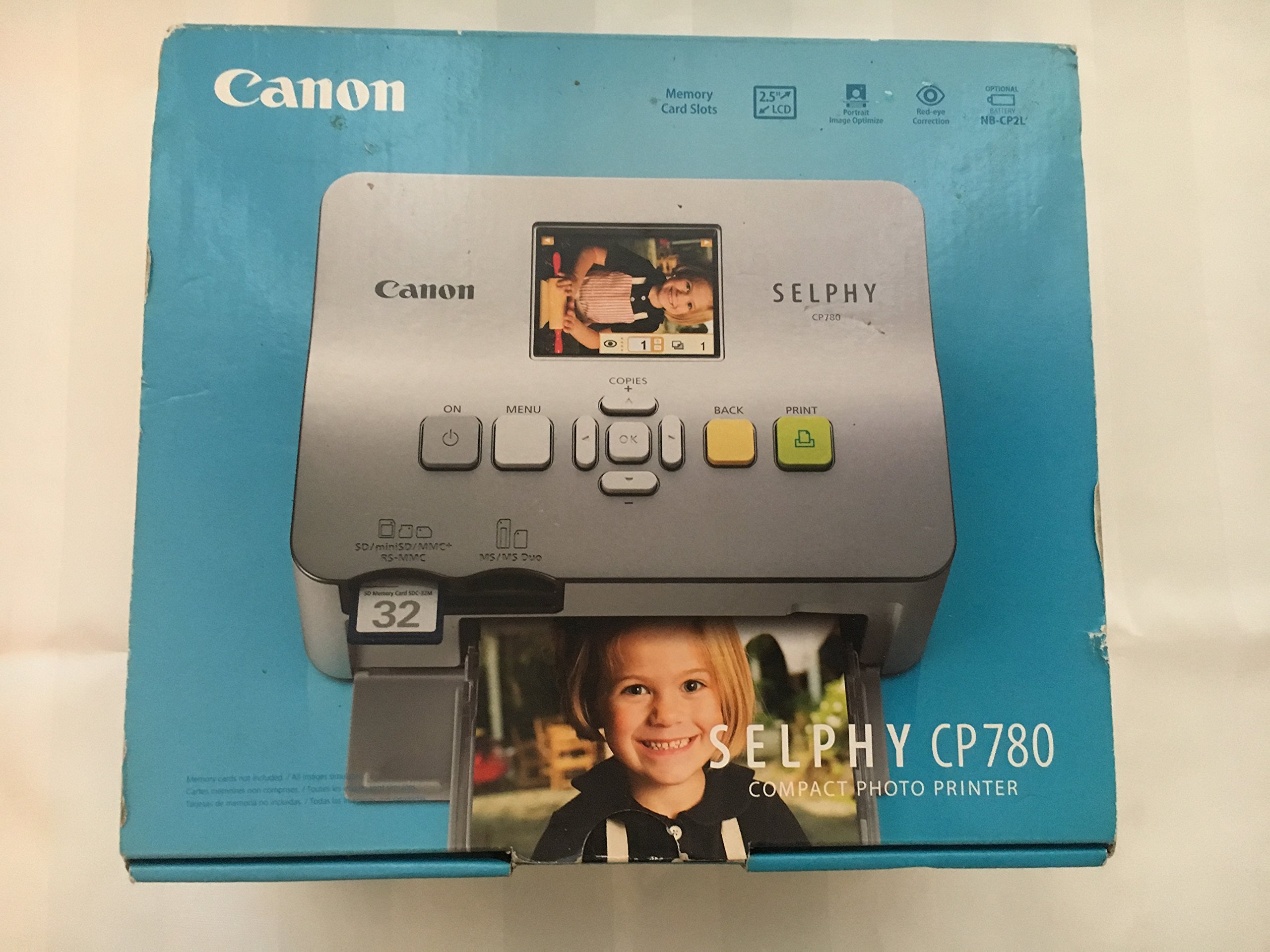Canon SELPHY CP780 Compact Photo Printer - Wireless, Portable & Easy to Use for Home, Travel & Instant Memories