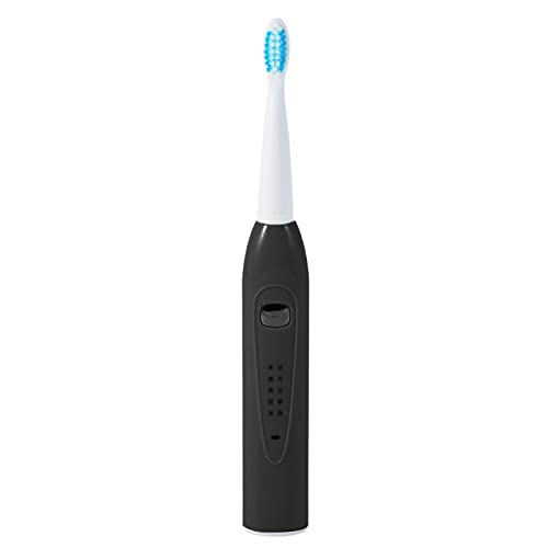 CactusAngui Electric Toothbrush - 5 Speed Modes, Ultra Quiet USB Rechargeable, Soft Bristles for Sensitive Teeth, One-Button Operation for Oral Care (Black) - Perfect for Travel, Home & Office Use