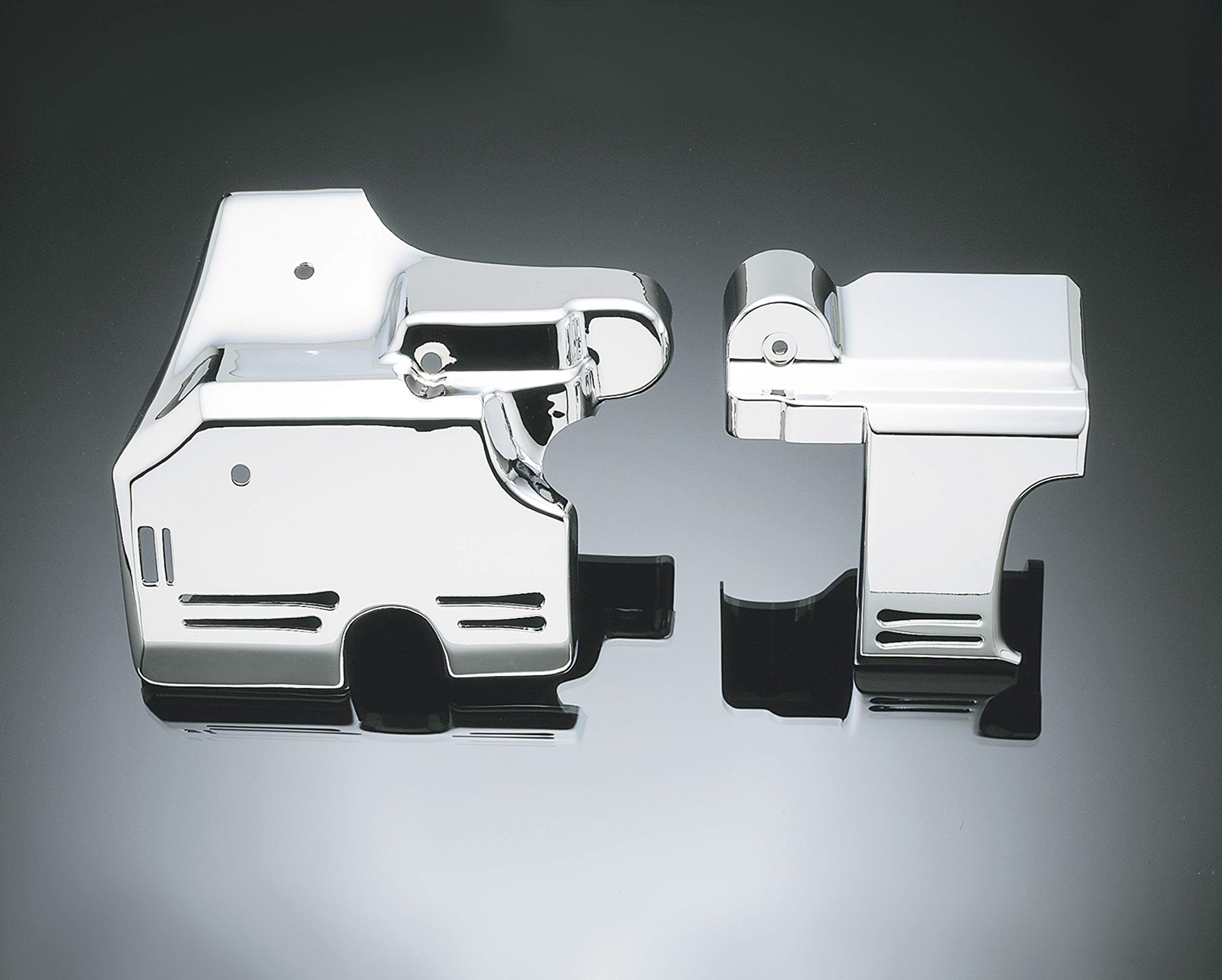 Kuryakyn 7710 Chrome Transmission Cover for 1997-2004 Honda Valkyrie Motorcycles | Motorcycle Engine Accessory | Perfect for Customization & Protection