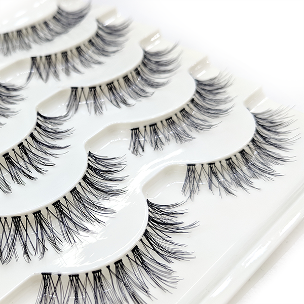 False Eyelashes Multipack - 10 Pairs Natural Wispy Lashes for Volume & Length - Perfect for Daily Wear, Parties & Special Occasions