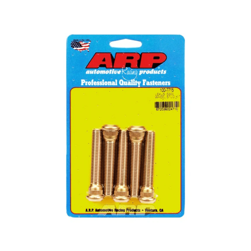 ARP Extended Wheel Studs Kit Standard Tip for Lexus IS300 2001-2005 (100-7715) - Perfect for Performance Upgrades & Custom Wheels Installation