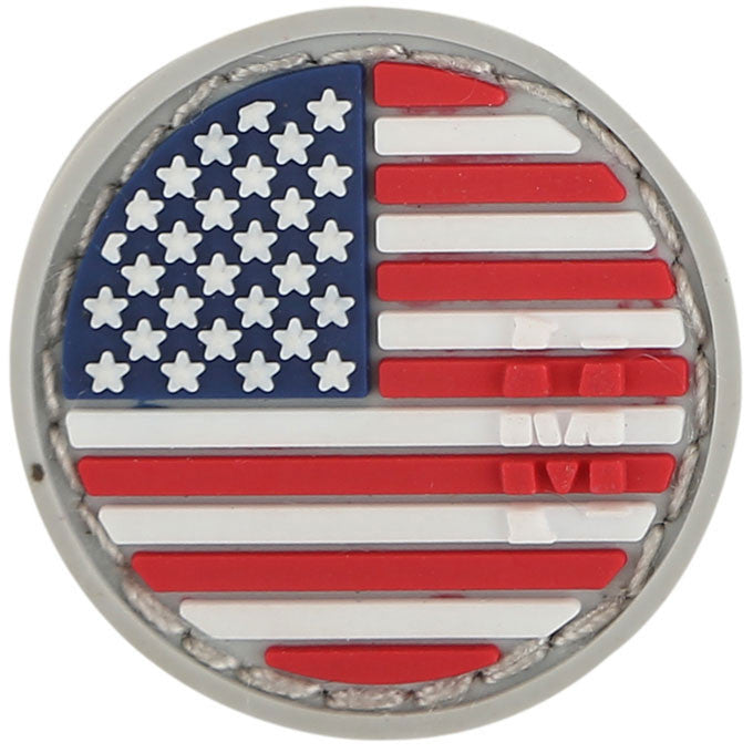 USA Flag Micro Morale Patch - Patriotic Velcro Patch for Military, Tactical Gear & Backpacks - Perfect for Veterans, First Responders & Outdoor Enthusiasts