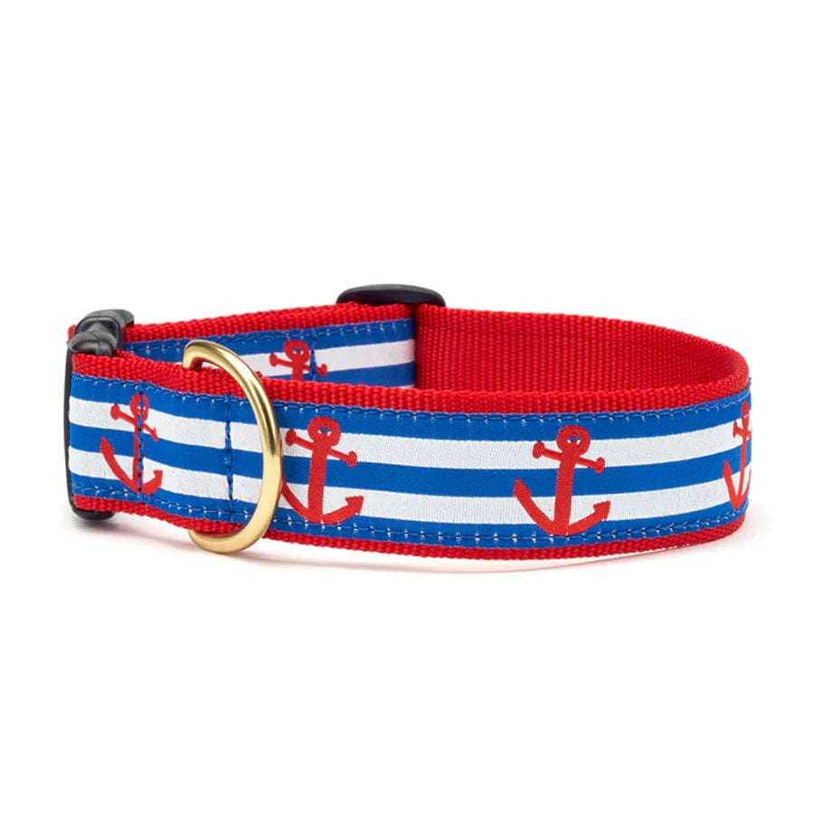 Premium Heavy-Duty Wide Dog Collar with Strong Anchors - Durable Nylon Pet Collar for Large Dogs - Perfect for Training, Walking & Outdoor Adventures