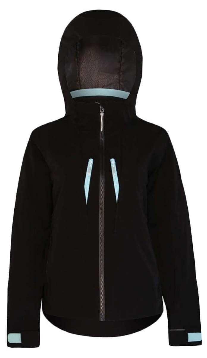 Boulder Gear Women's Jackie Tech Jacket 2024 - Waterproof Windbreaker with Hood - Lightweight Hiking & Outdoor Jacket for Women - Perfect for Camping, Travel & Everyday Wear