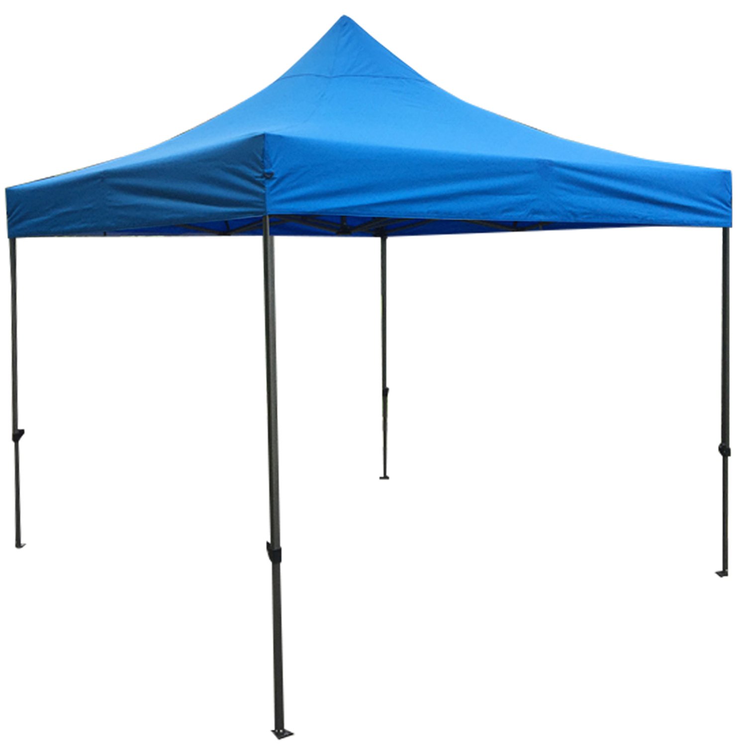 K-Strong 10' x 10' Pop Up Canopy Tent - Instant Shelter for Outdoor Events, Camping, Beach, and Backyard Parties