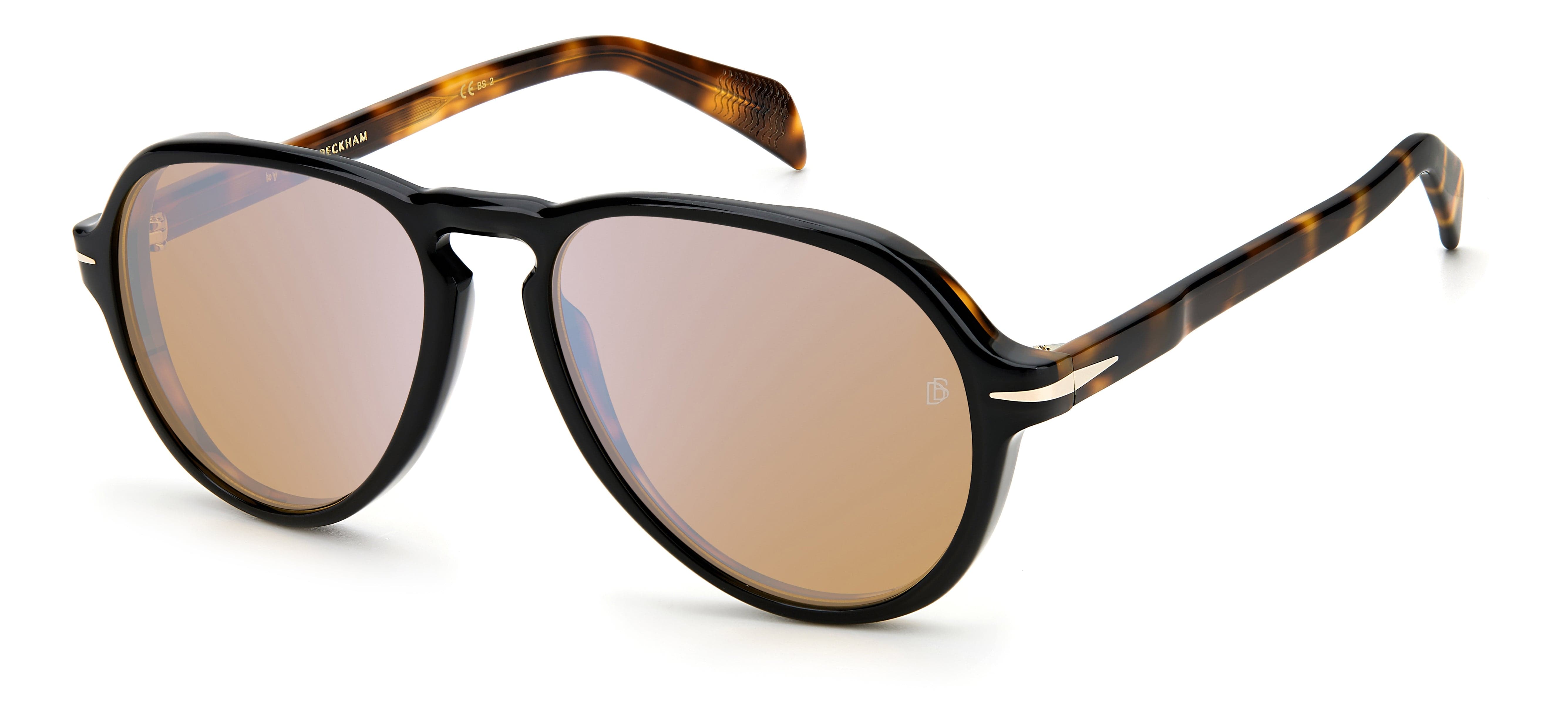 DAVID BECKHAM DB 7079/S WR7 5517 Polarized Sunglasses for Men - UV Protection, Fashion Aviator Style - Perfect for Driving, Beach & Outdoor Activities