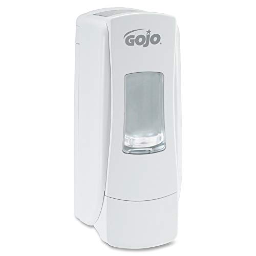 Gojo® White ADX-7 Manual Foam Soap Dispenser - Wall Mount Hand Sanitizer for Kitchen, Bathroom & Commercial Use - Antibacterial Foaming Soap Dispenser for Home, Office & Public Restrooms