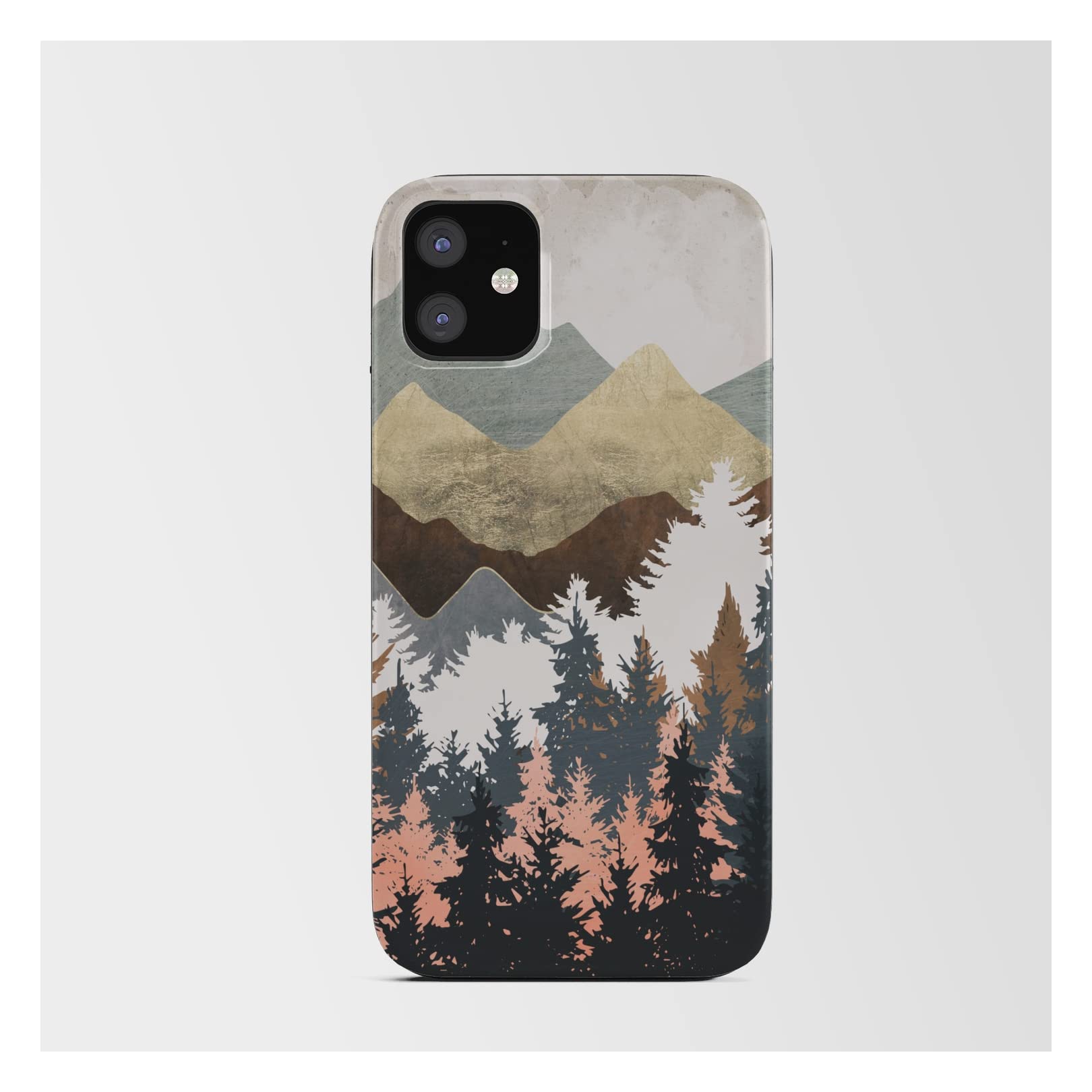 Forest View Phone Card Case for iPhone 11 | Spacefrogdesigns Slim Wallet Case with RFID Protection - Perfect for Travel, Commuting & Everyday Use