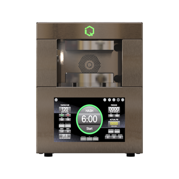 NugSmasher IQ 4 Ton Electric Rosin Press Machine for Home Use - Extract Pure Rosin from Cannabis, Hemp & CBD - Perfect for DIY Concentrates & Essential Oils
