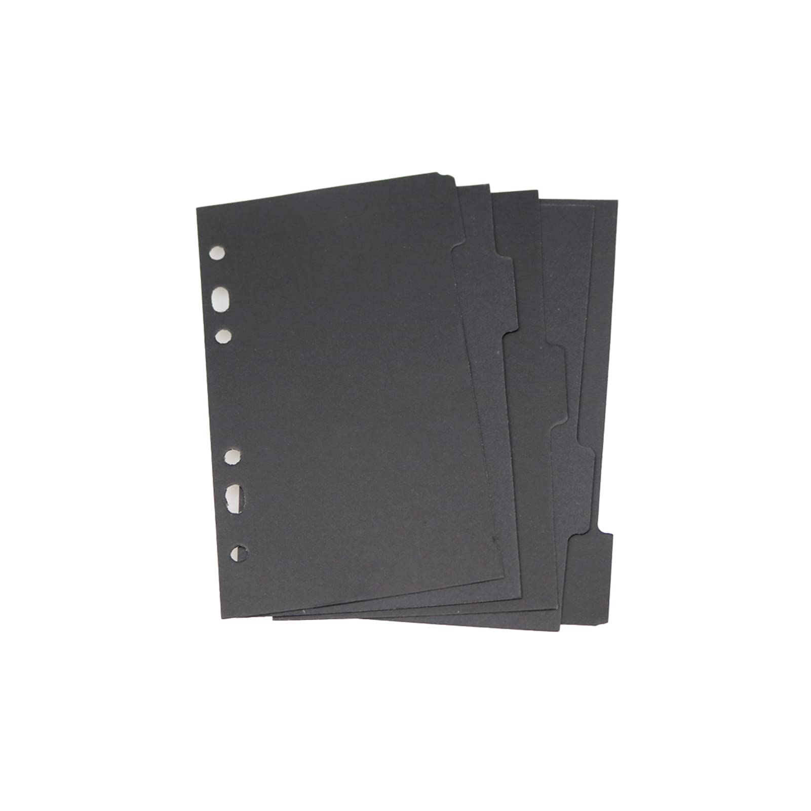 5-Pack Grey990 6-Ring Index Dividers - Anti-Fade School Supplies for Binders, Compatible with Paper Folders | Perfect for Classroom Organization & Note-Taking