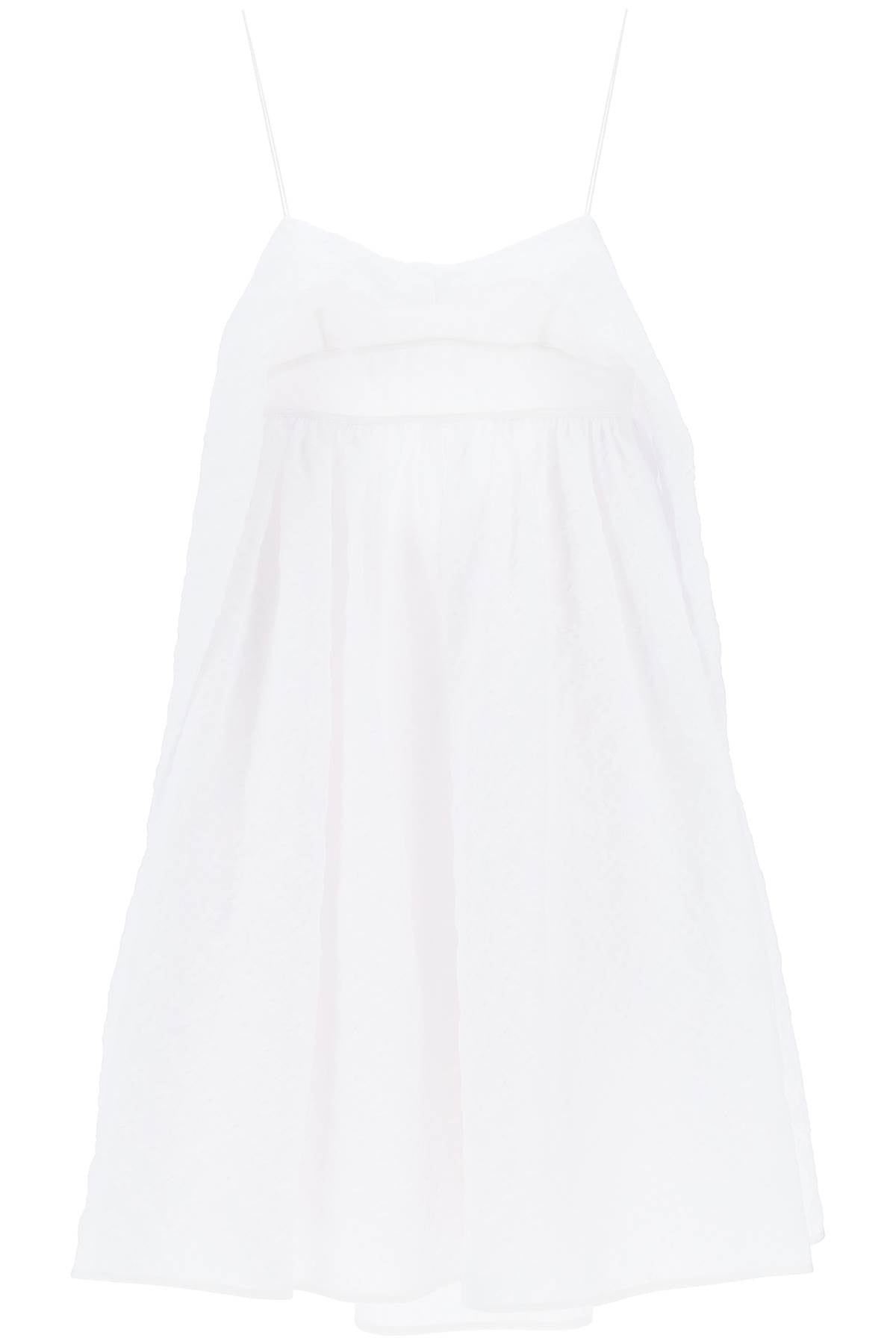 Cecilie Bahnsen Susu Matelassé Dress - Elegant Floral Embroidery for Women, Perfect for Weddings & Special Occasions
