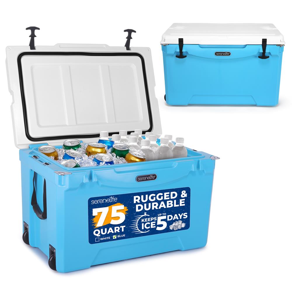 Portable Cooler Box - Insulated Ice Chest for Camping, Picnics & Outdoor Adventures - Keep Food & Drinks Cold for Hours - Lightweight & Durable Cooler for Beach, BBQ, Tailgating & Travel
