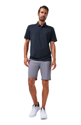 TravisMathew Men's Heater Polo Shirt - Comfortable & Stylish Golf & Casual Wear for Men | Perfect for Golfing, Office & Outdoor Activities