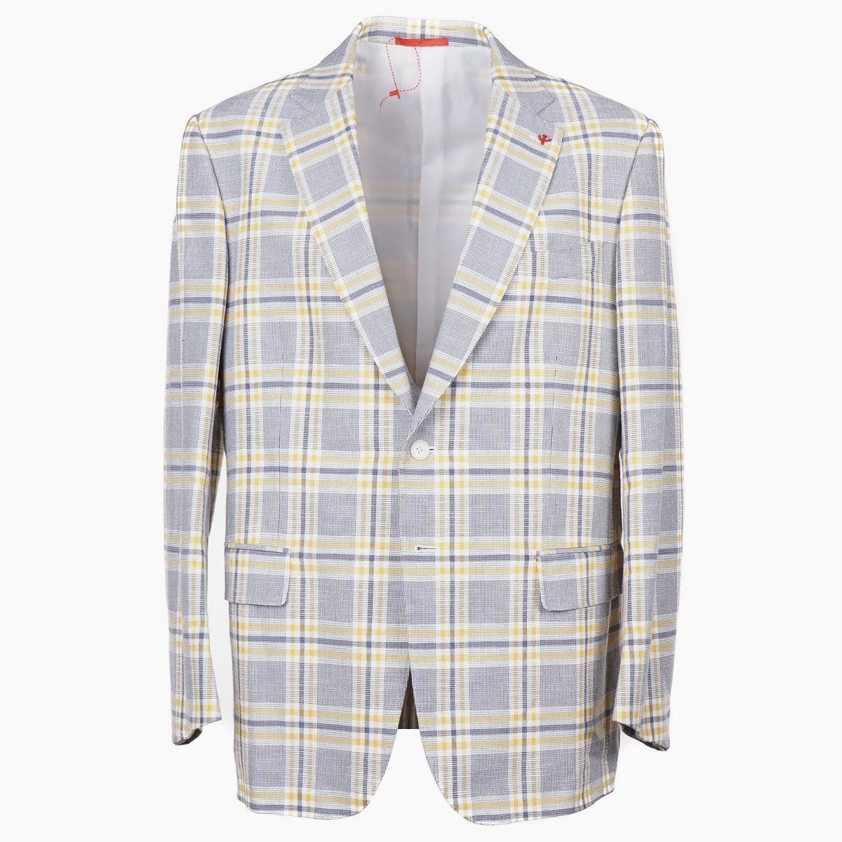 Premium Men's Isaia Cotton Linen Sport Coat - Lightweight Breathable Blazer for Summer Weddings & Business Casual Outfits