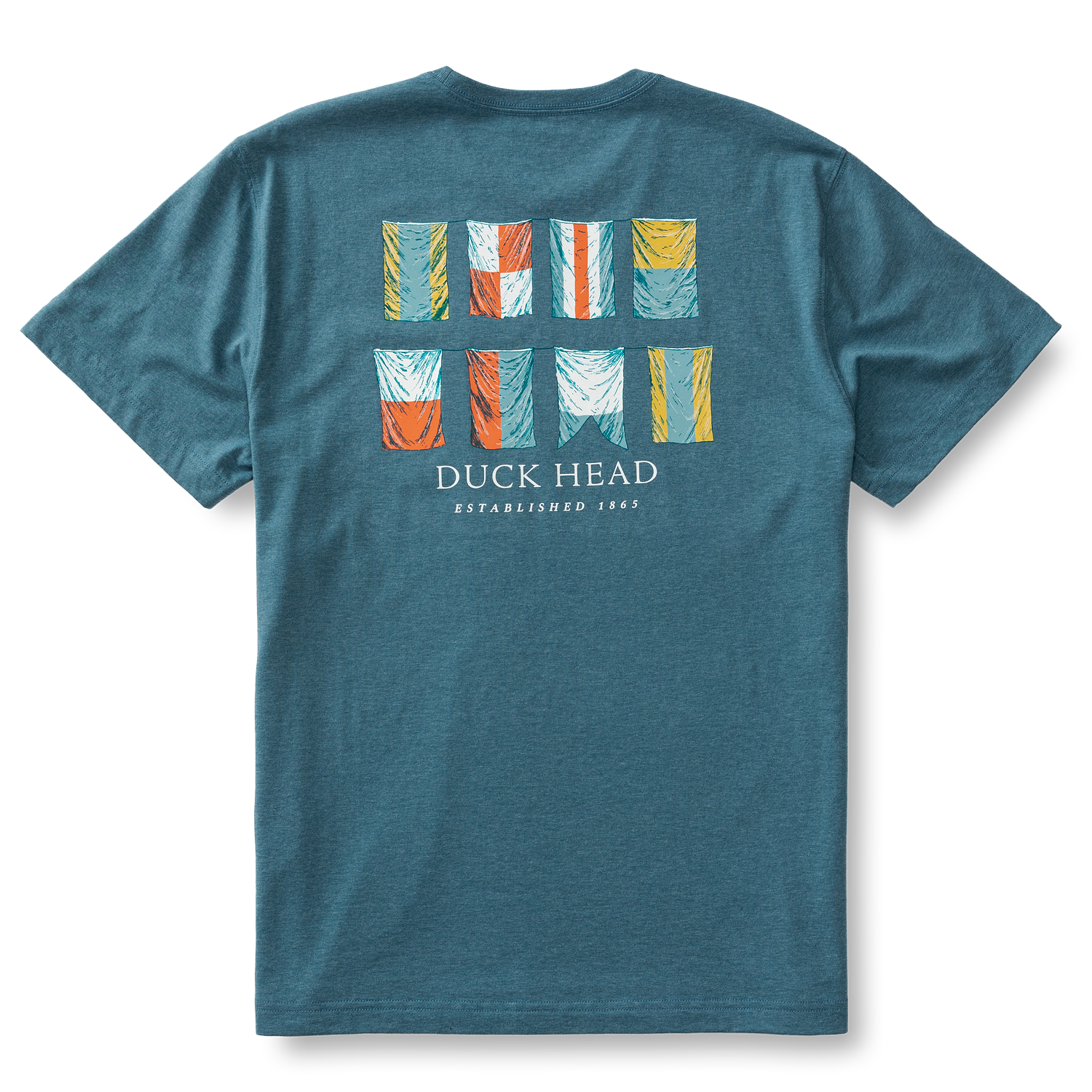 Nautical Flags Short Sleeve T-Shirt for Men & Women - Comfortable Cotton Crewneck Tee - Perfect for Sailing, Beach Vacation and Summer Outfits