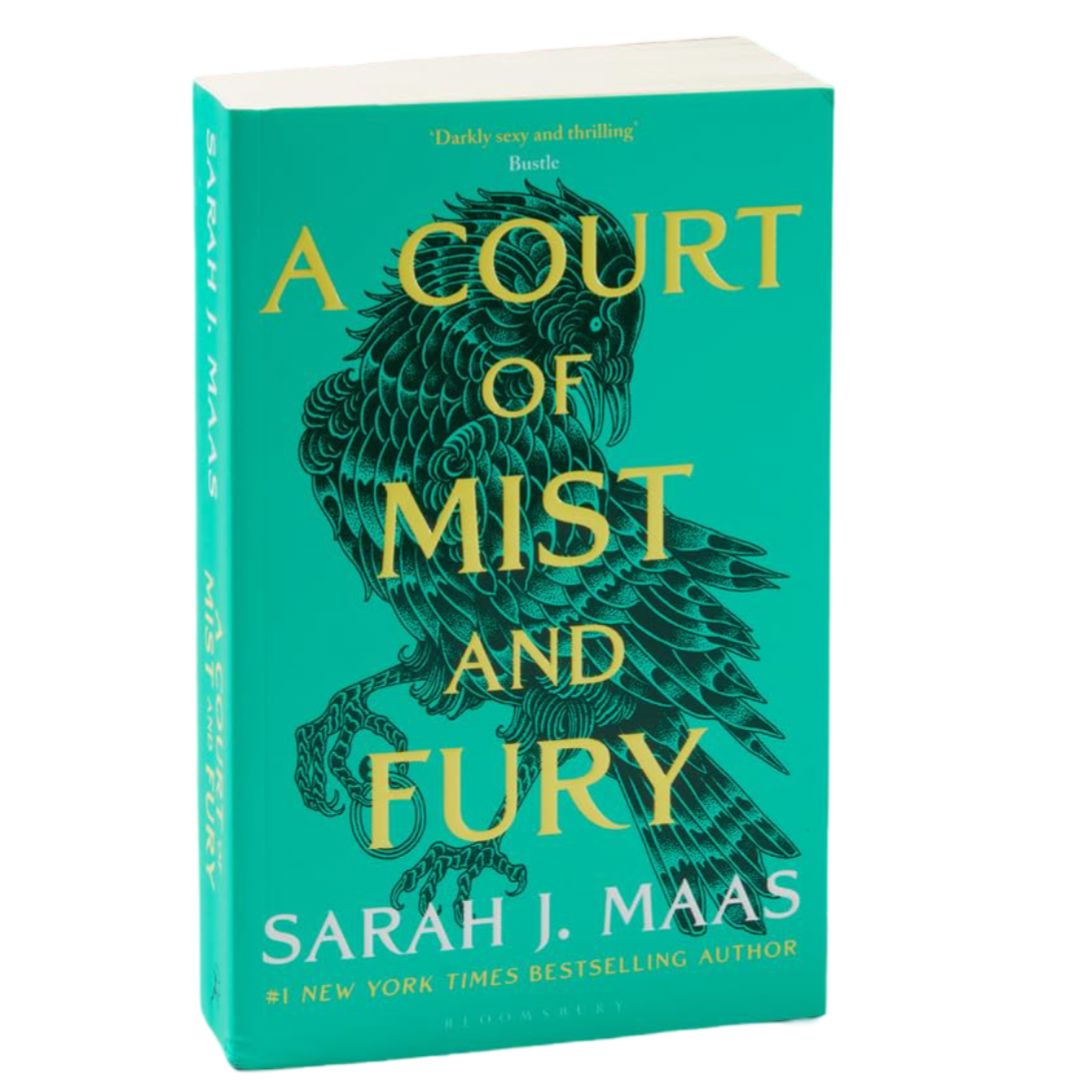 A Court of Mist and Fury by Sarah J. Maas - Fantasy Romance Paperback Novel - Perfect for Book Clubs & Fantasy Lovers