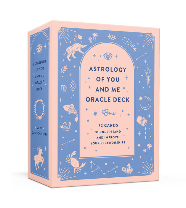 Astrology of You and Me Oracle Deck - 78-Card Divination Set for Love, Relationships & Self-Discovery | Perfect for Tarot Readings, Spiritual Guidance & Gift Giving