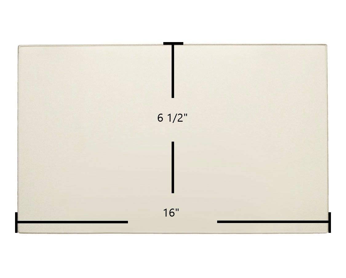 Brunco Firelite, Blazer I & Blazer II Glass Fireplace Doors - Premium Replacement Glass for Wood Stoves & Fireplaces - Perfect for Home Heating & Cozy Winter Nights