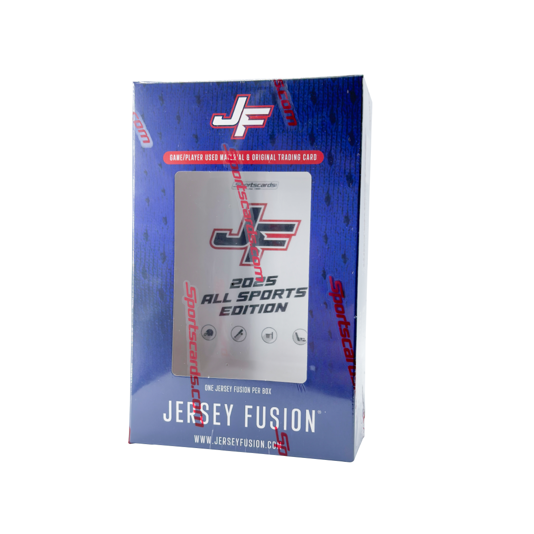 2025 Jersey Fusion All Sports Blaster Box - Collectible Trading Cards for Baseball, Basketball & Football - Perfect for Sports Fans, Collectors & Gift Giving