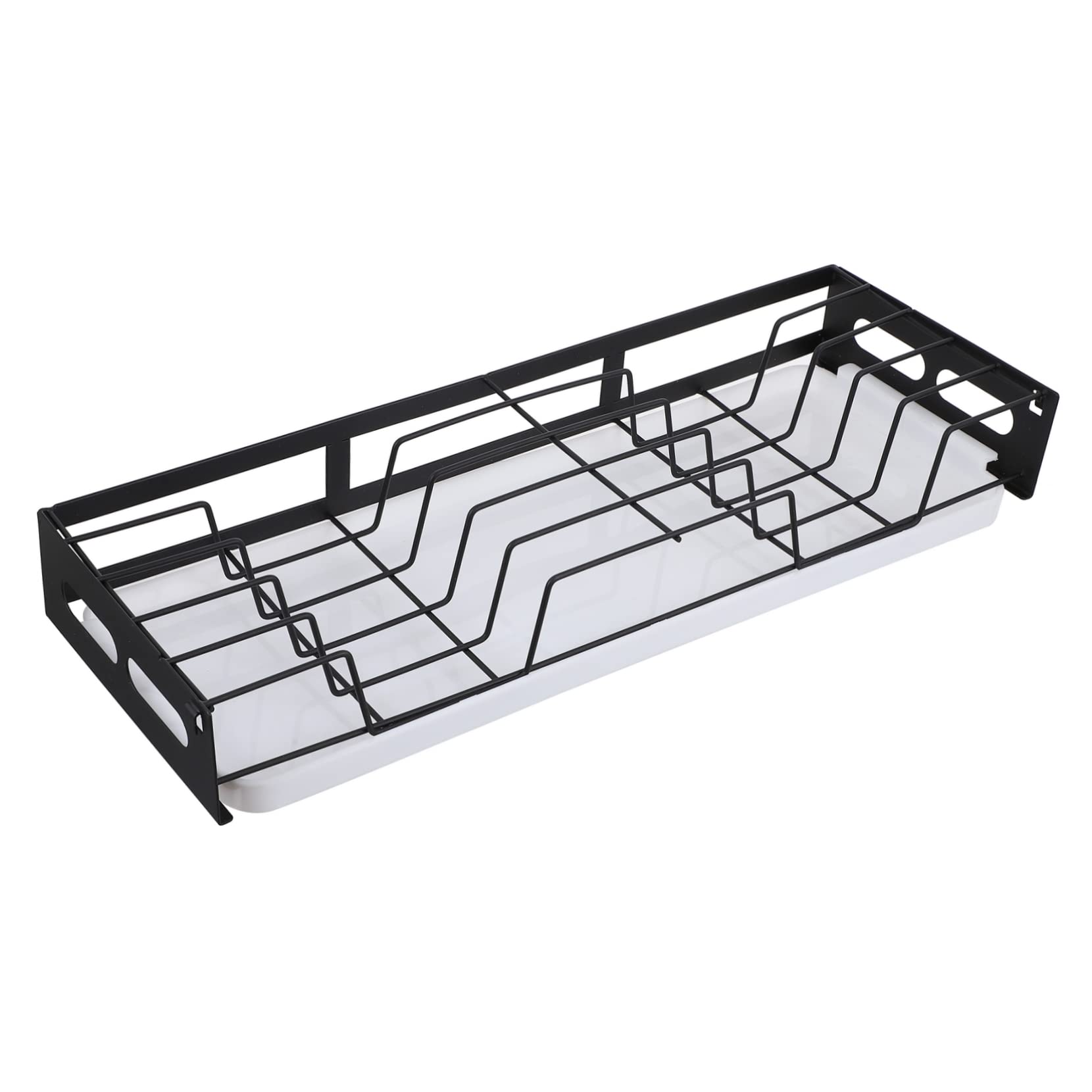 Homoyoyo Wall Mounted Stainless Steel Storage Shelf - Kitchen Utensil Drying Rack, Dish Drying Rack, Makeup Organizer & Towel Holder Set for Bathroom, Kitchen & Vanity Organization