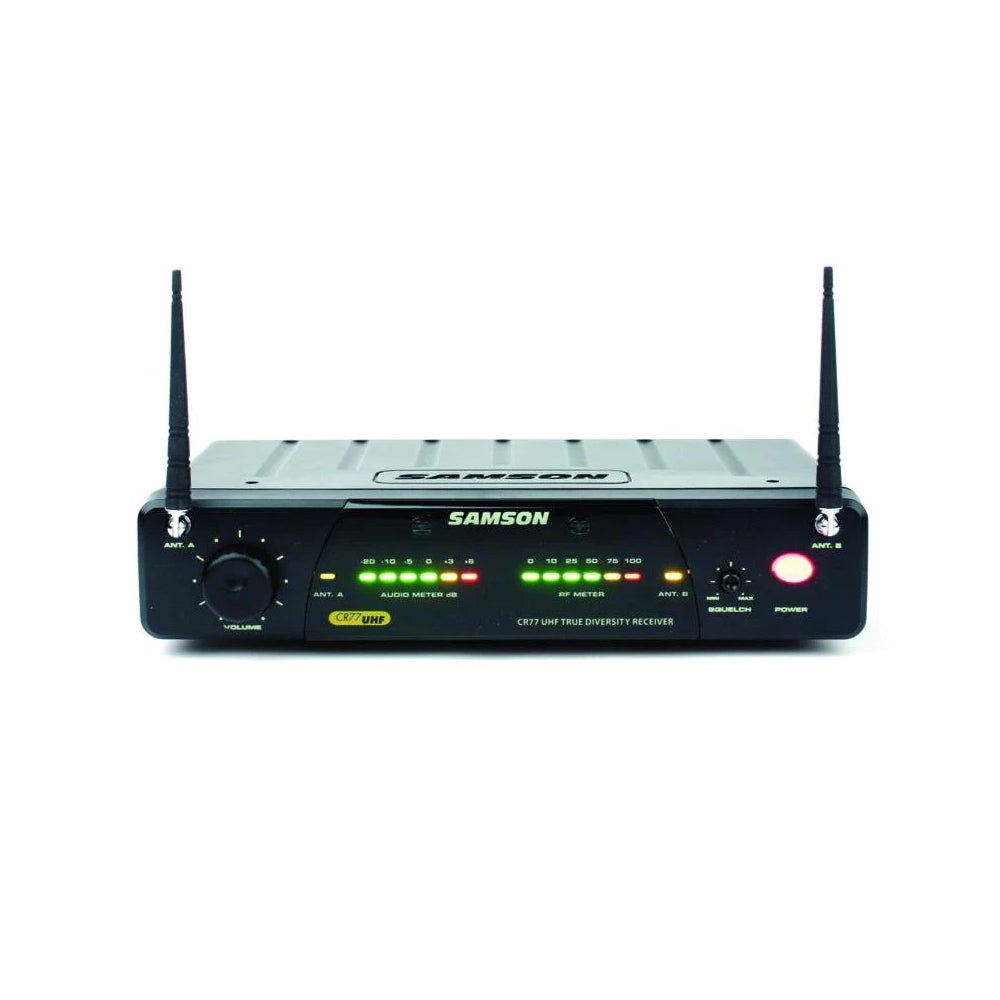 Samson Concert & Airline 77 K Series Headphone Receiver - Professional Audio Monitoring for Musicians, DJs & Travel Use
