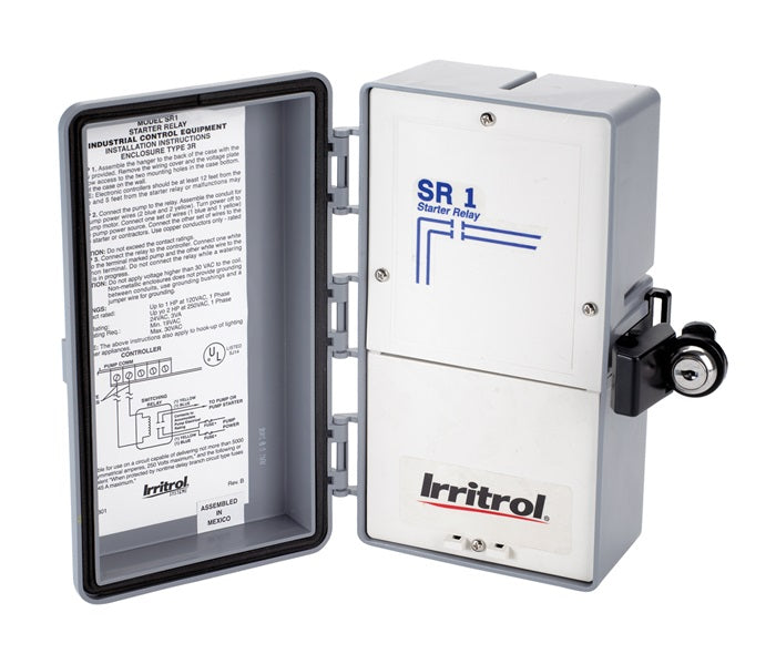 Irritrol SR1 Pump Start Relay for Sprinkler Systems - Automatic Watering Control for Lawns & Gardens