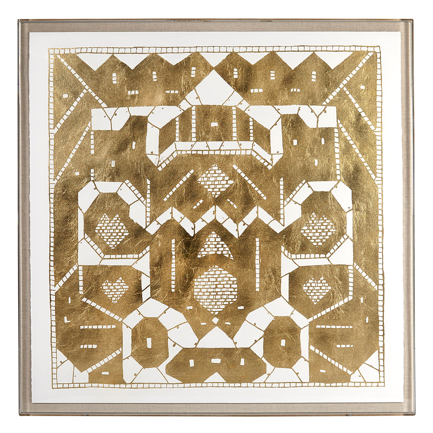Elegant Gilded Lace Trim - Premium Decorative Fabric for Wedding Dresses, Home Decor & DIY Crafts