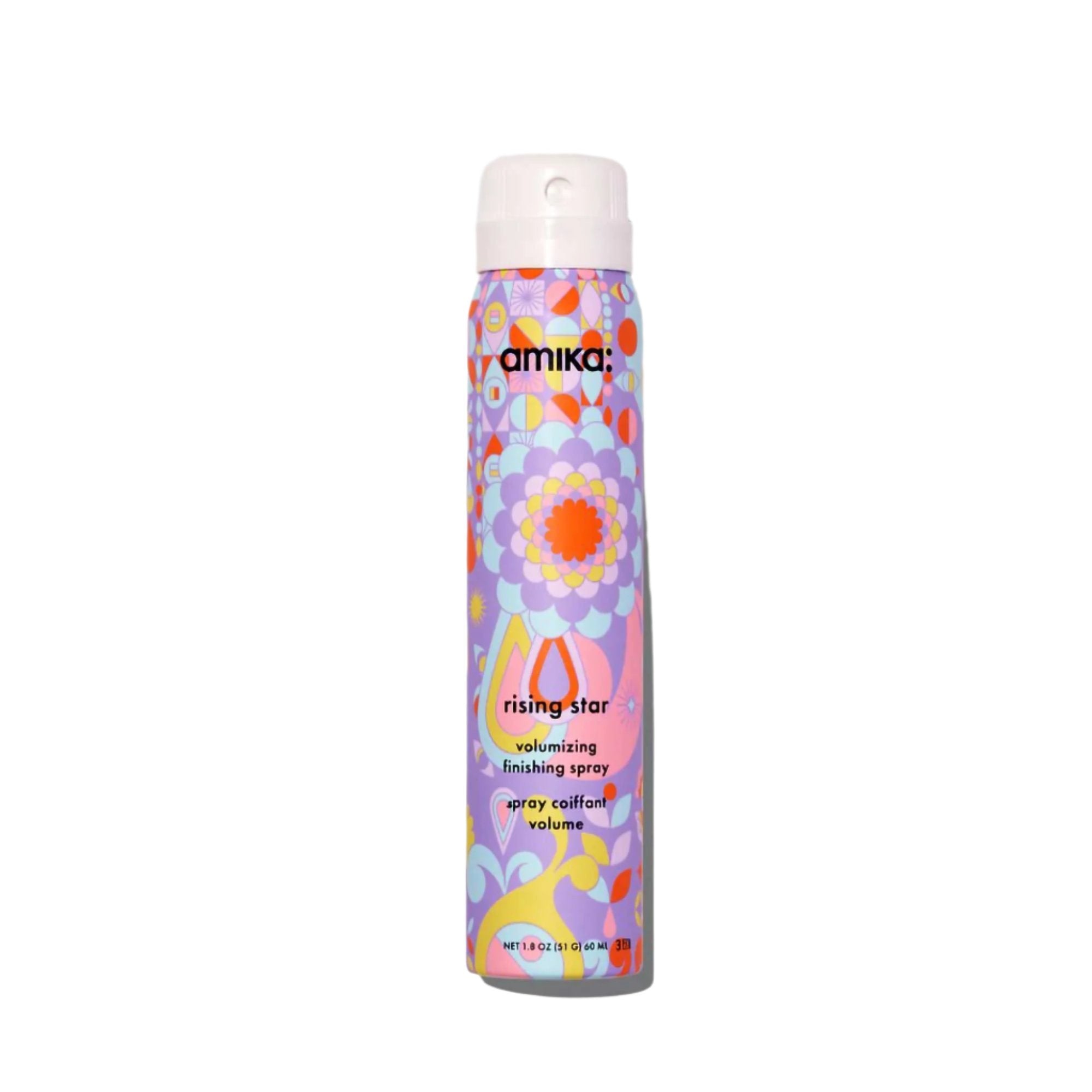 Amika Rising Star Volumizing Finishing Hair Spray for Fine Hair - Lightweight Texturizing Spray for Volume & Shine - Perfect for Everyday Styling & Special Occasions