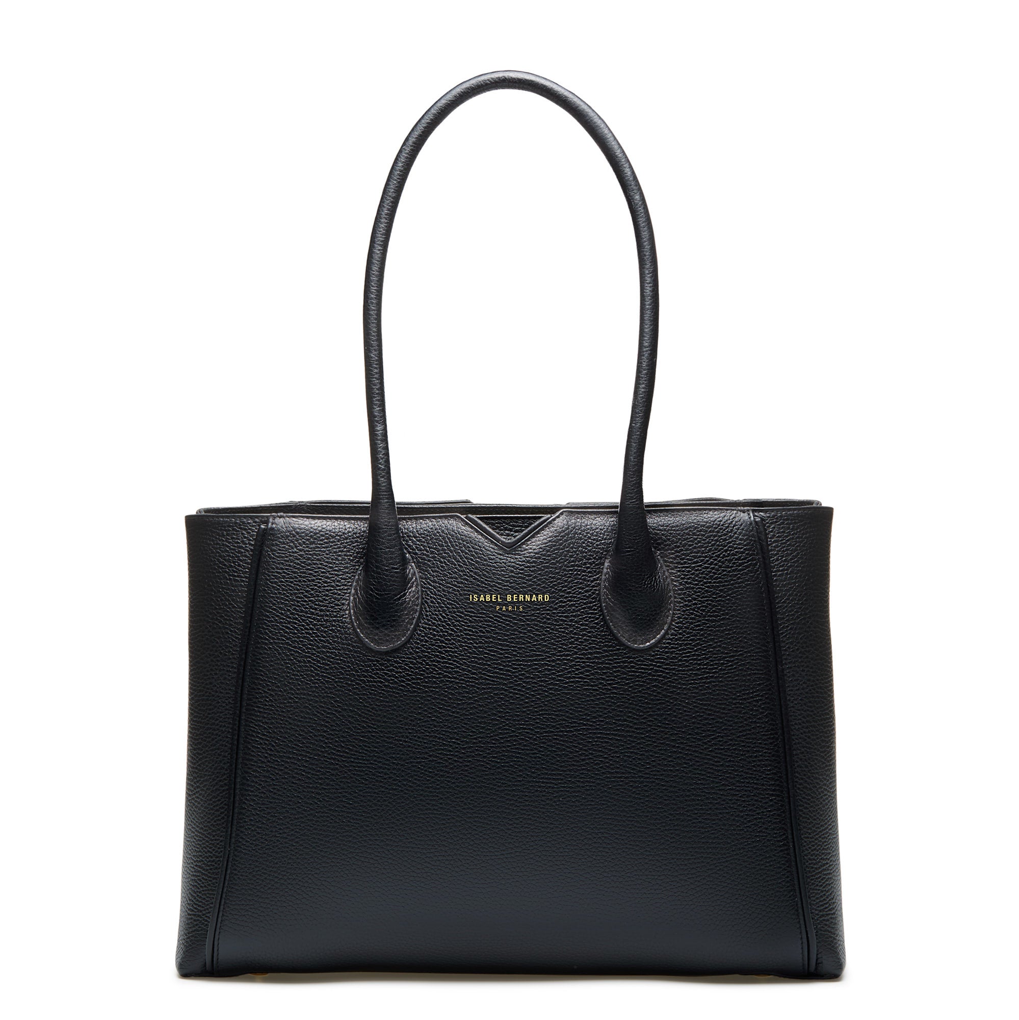 Honoré Cloe Black Calfskin Leather Handbag for Women - Luxury Designer Purse for Work, Evening & Everyday Use
