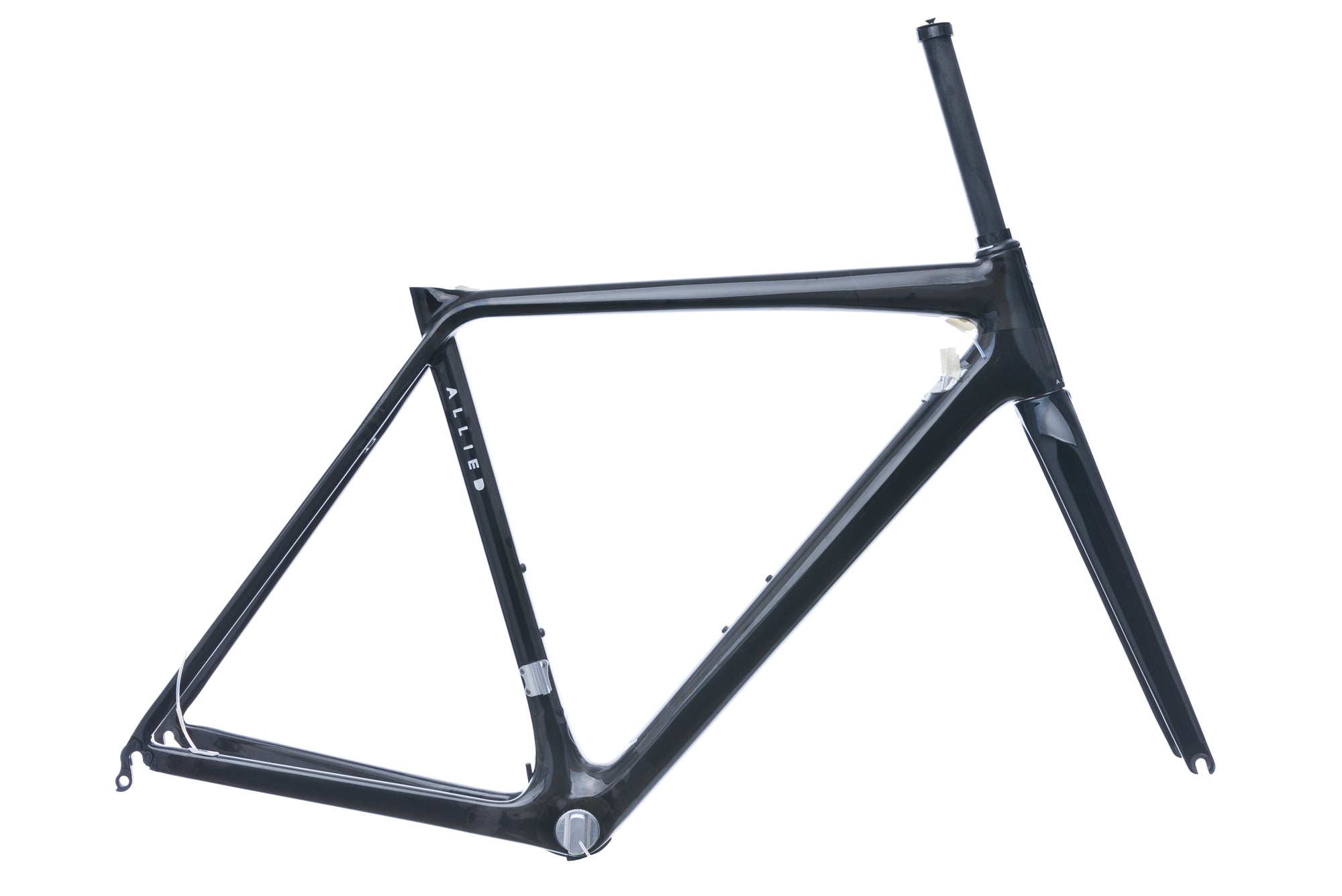 Allied Alfa 54cm Road Bike Frameset 2017 - Lightweight Carbon Fiber Frame for Competitive Cycling & Endurance Rides