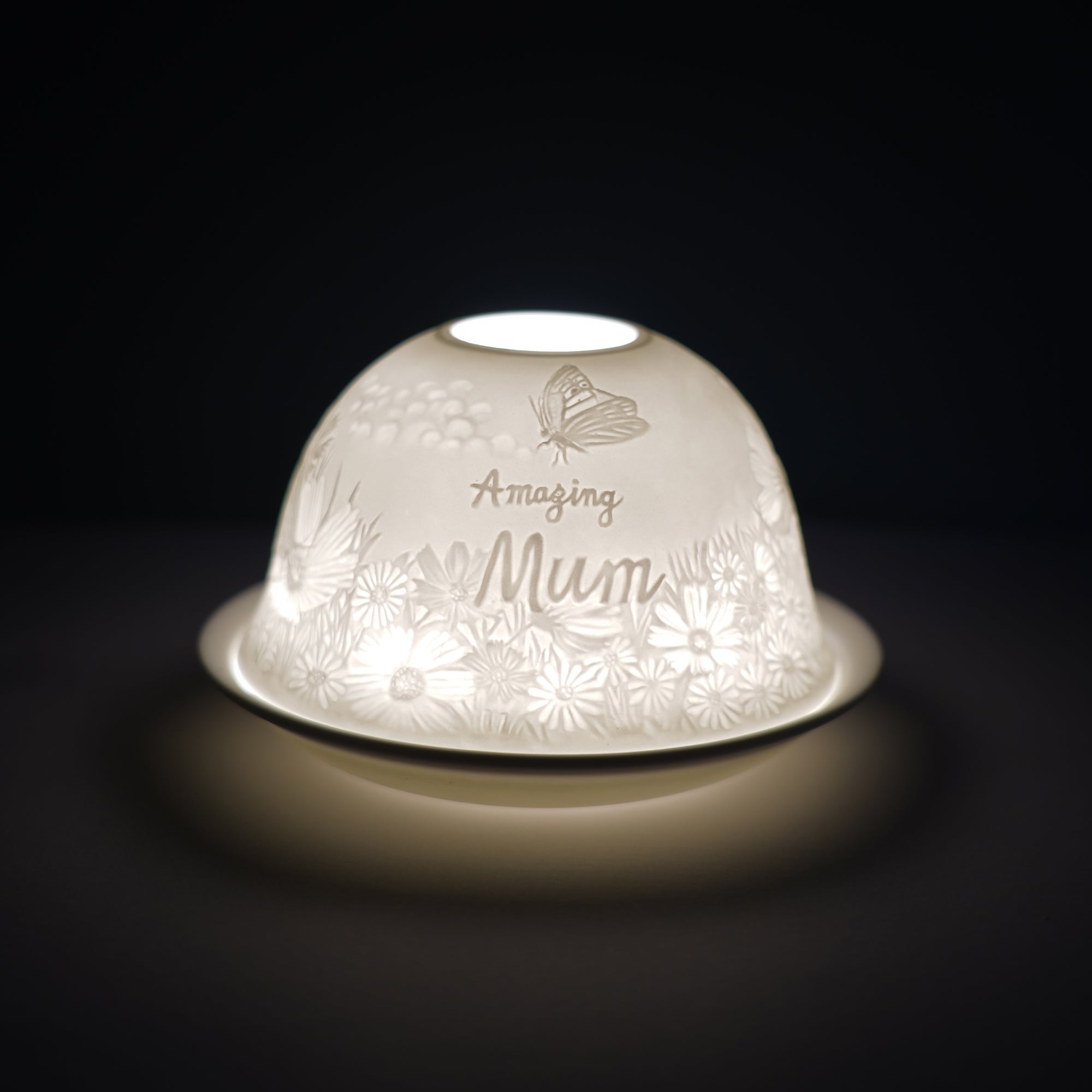 Elegant Glass Tealight Holder Dome - Perfect for Candles, Weddings, and Romantic Home Decor