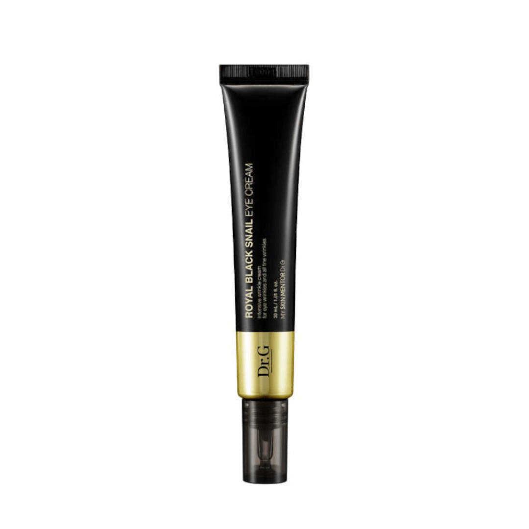 DR.G ROYAL BLACK SNAIL EYE CREAM 30ml - Anti-Aging Dark Circle Treatment with Snail Mucin - Perfect for Night Care & Travel Skincare Routine