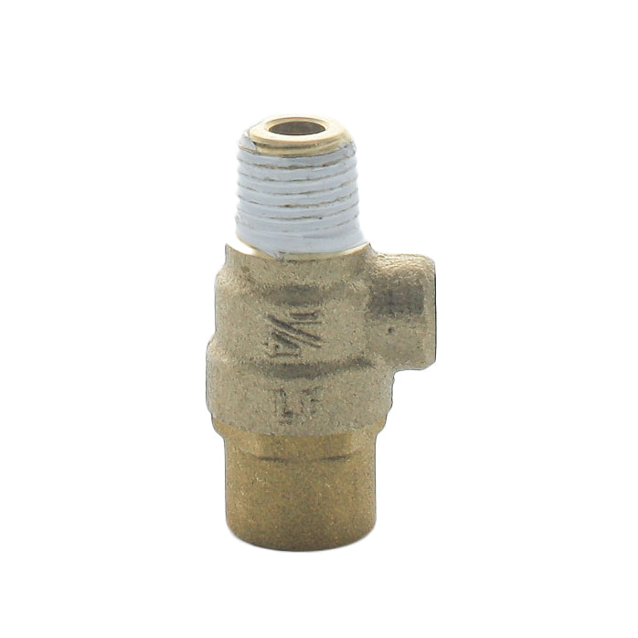 Febco 781 075LL Lead-Free Test Cock 0.25M X 0.25F - Brass Plumbing Valve for Water Pressure Testing & Irrigation Systems