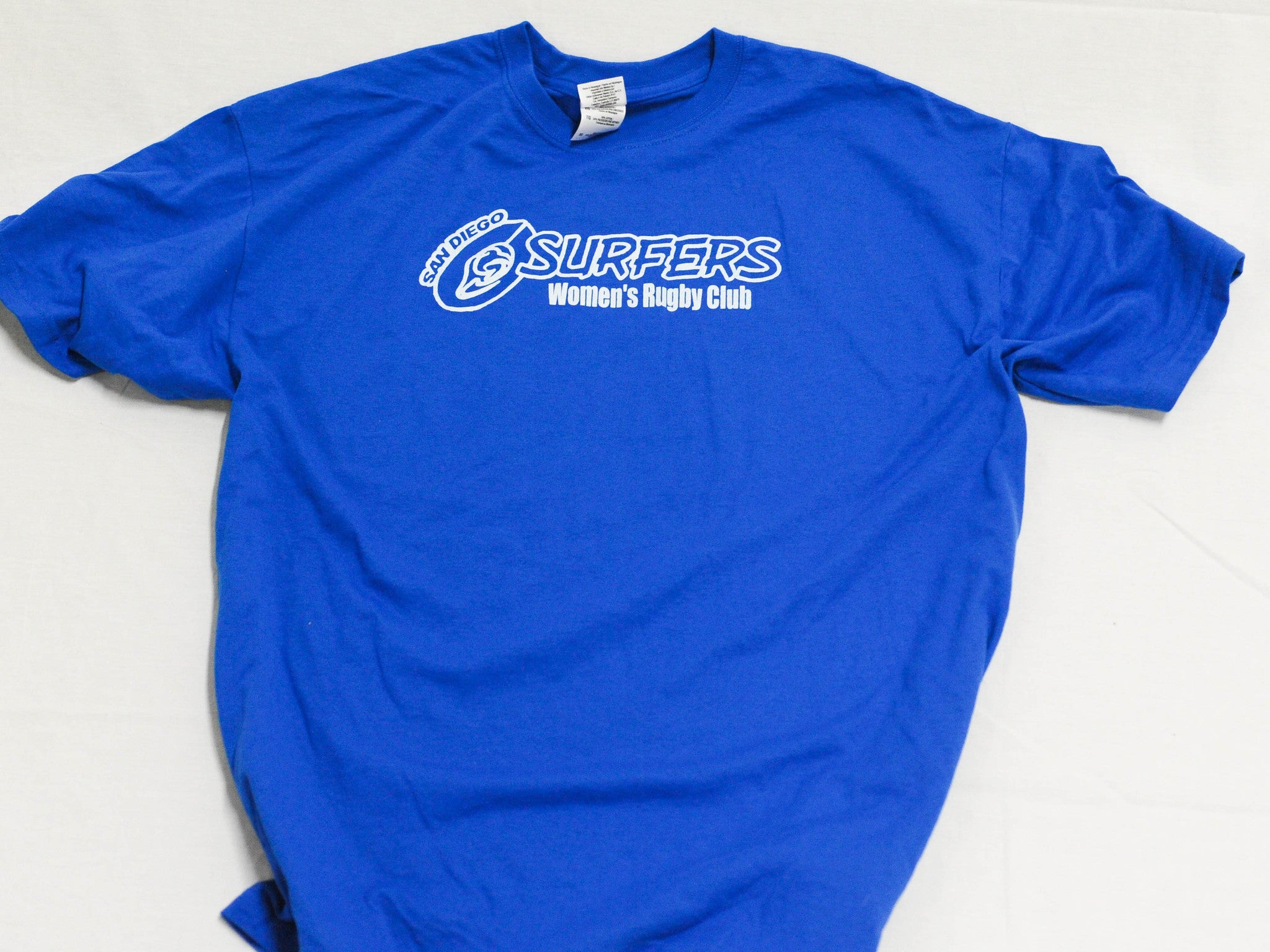San Diego Surfers T-Shirt for Men & Women - Royal Blue Surfing Tee - Perfect for Beach, Surfing & Casual Wear